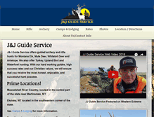 Tablet Screenshot of jjguide.com